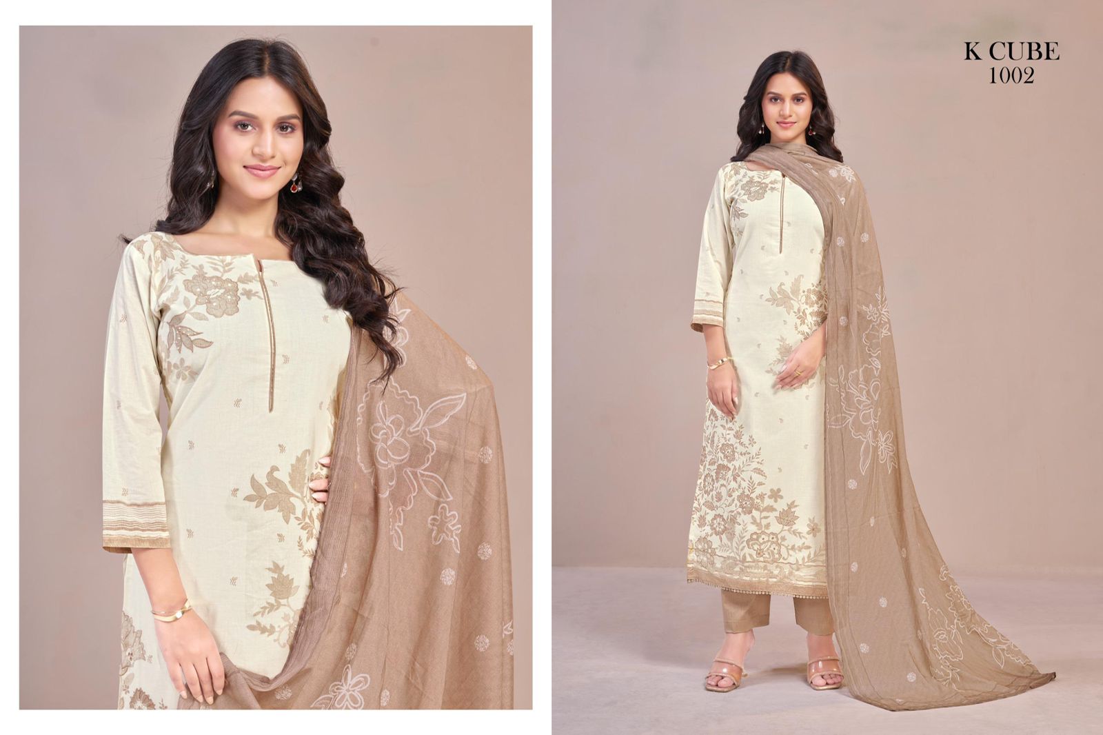 K cube suhani D.no- 1002 ladies suits