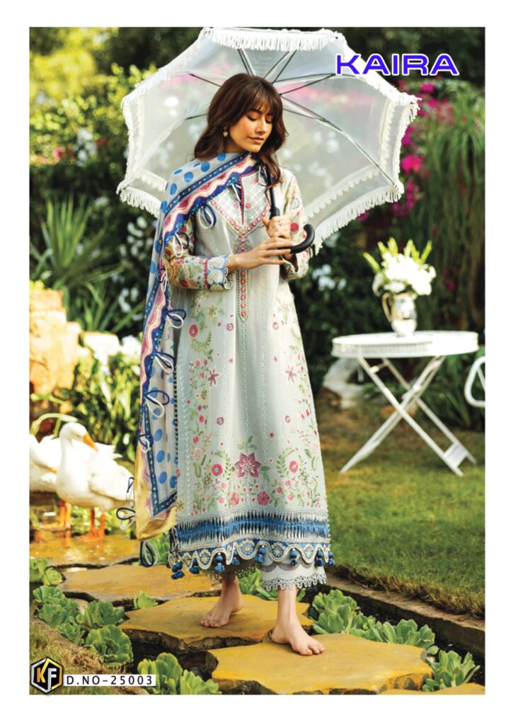 Heavy Lawn Cotton Karachi Collection - Keval Fab