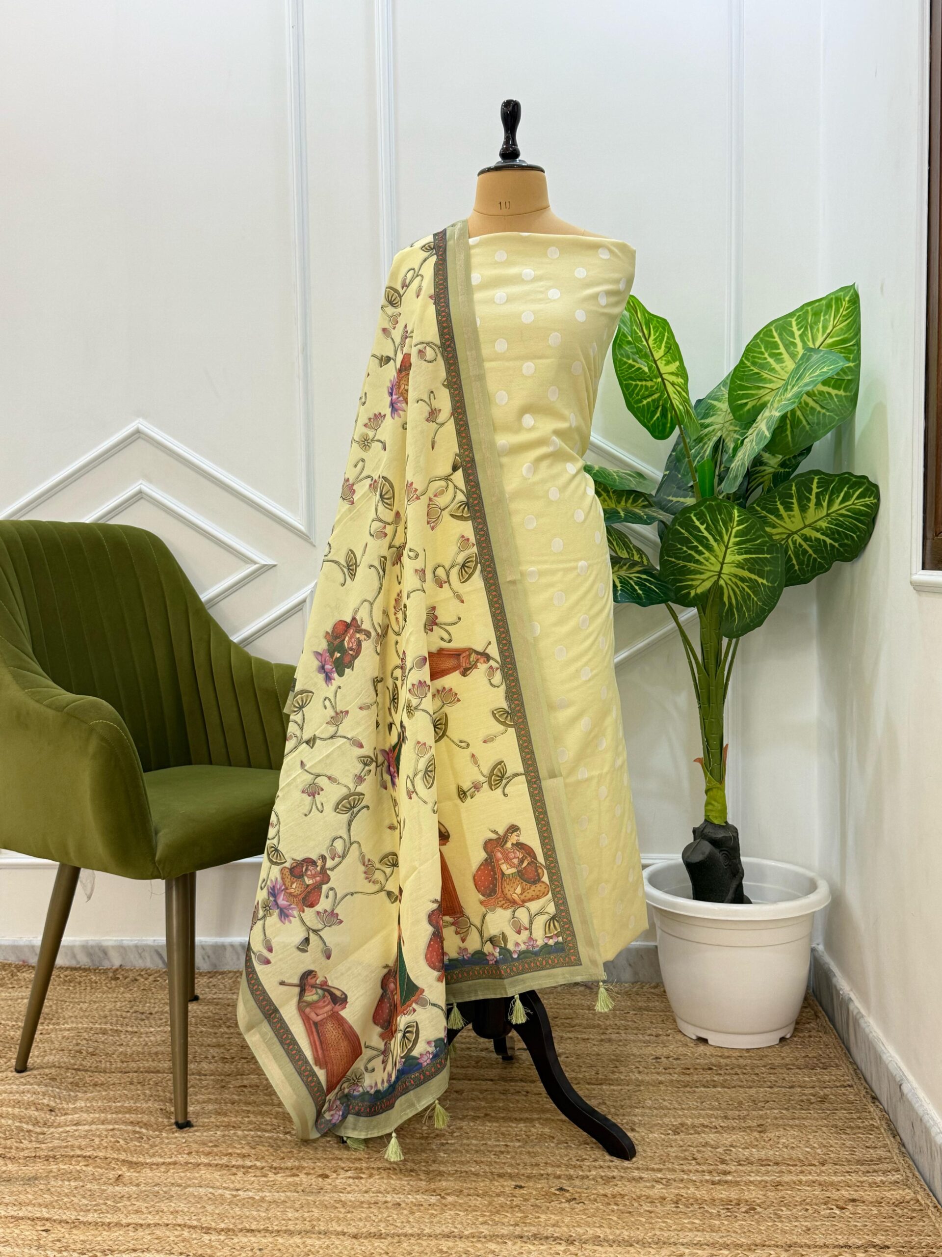 Exclusive Banarasi Collection – Chanderi Dupion Top