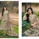 Moga Silk Embroidered Suit