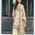 Viscose Muslin Designer Suit