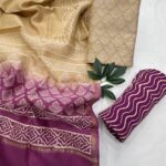 Exclusive Chanderi Silk Suit Set