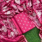 Exclusive Banarasi Chanderi Suit Set