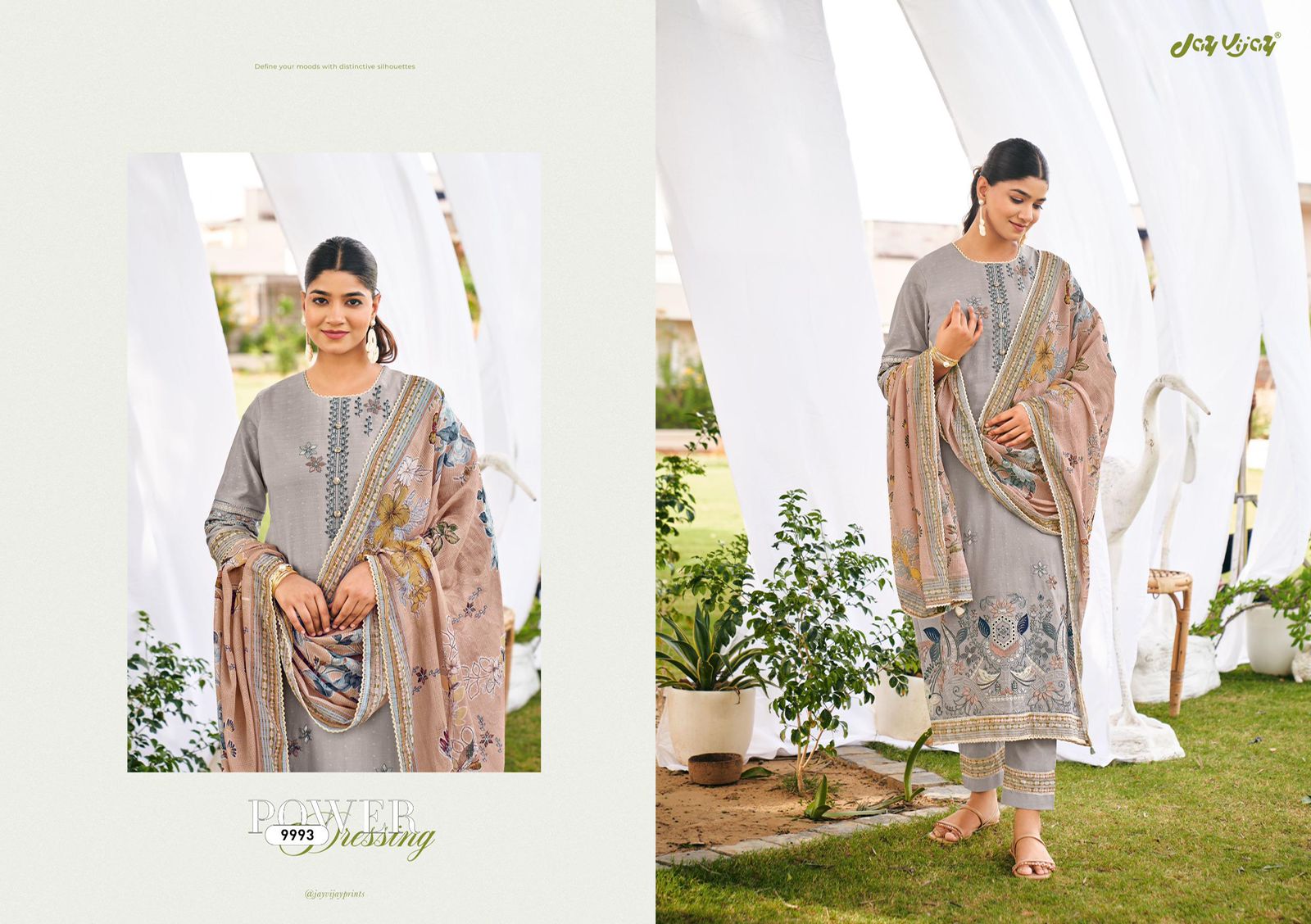 Jay Vijay Masakali – Elegant Cotton Suit Set
