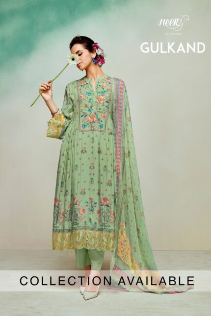 Kimora Gulkand Muslin Suit