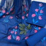 Hand-Painted Cotton Suit