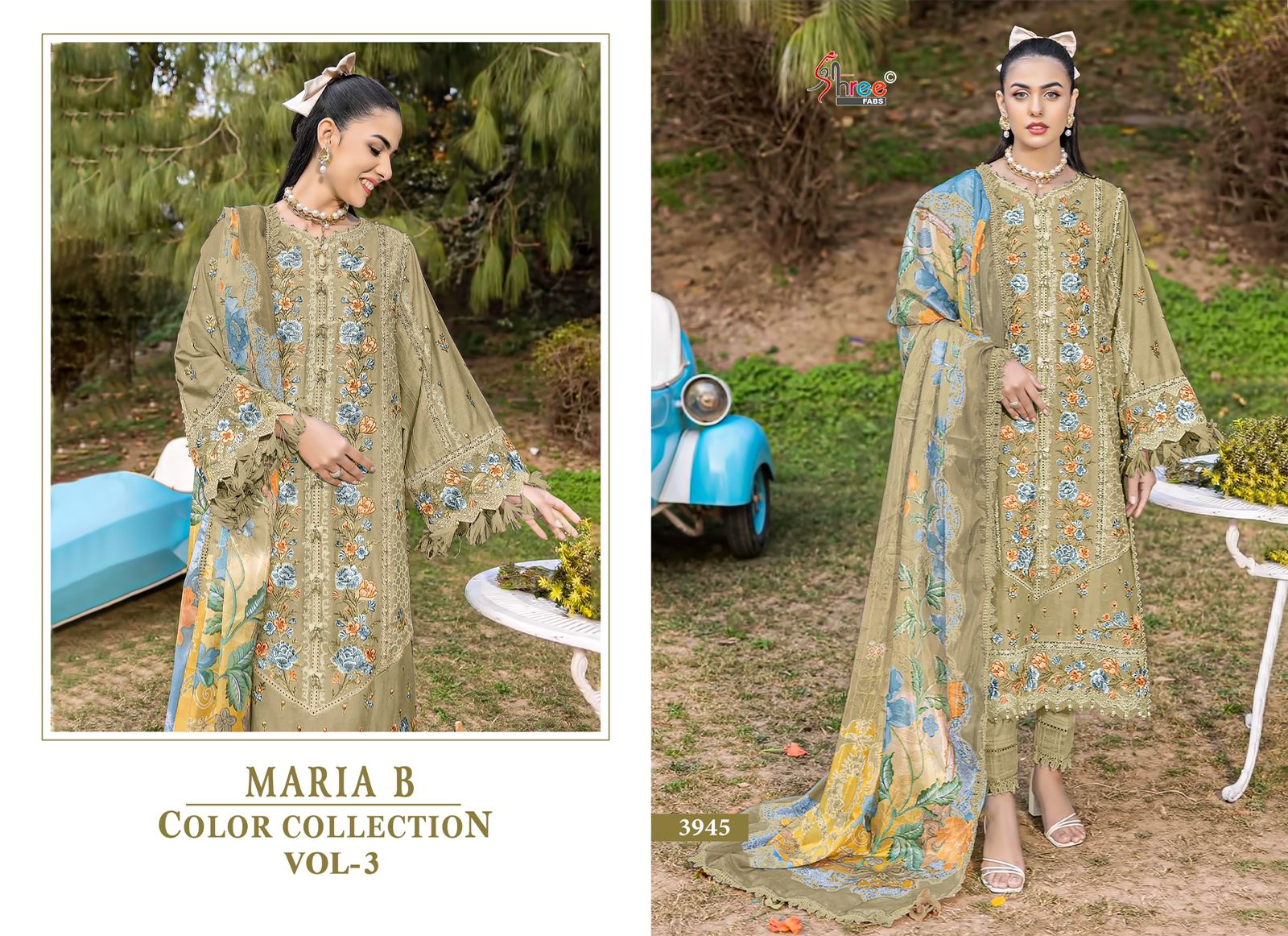 Maria B Colour Collection Vol-3 by Shree Fabs