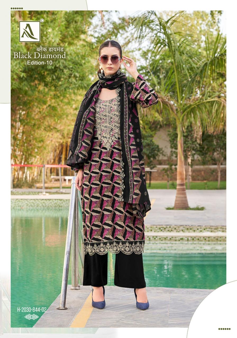 Alok Suit BLACK DIAMOND-10