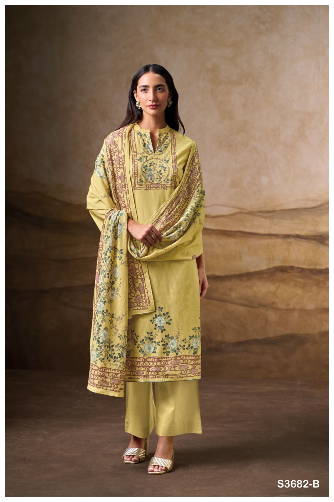 Ganga Myrissa 3682 Premium Cotton Dress
