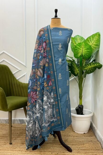 Exclusive Chanderi PICHWAI Suit