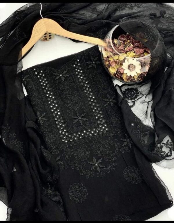 Karachi Hand Work Chiffon