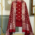 Festive Banarasi Silk Suit