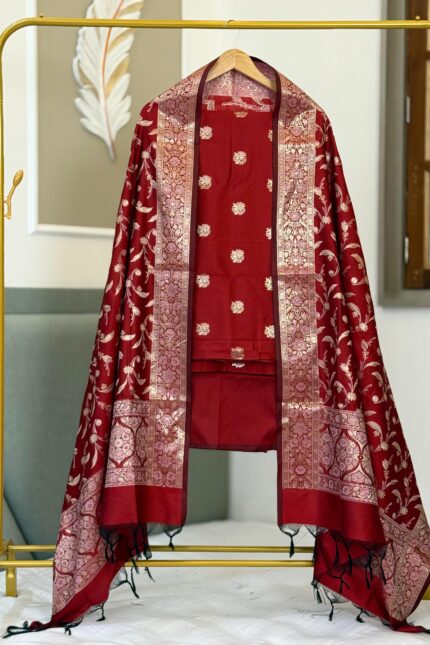 Festive Banarasi Silk Suit