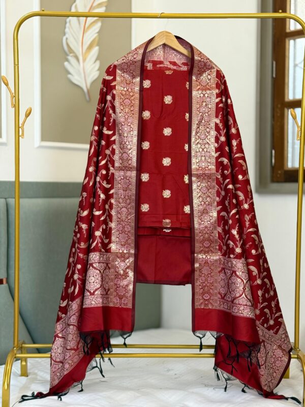 Festive Banarasi Silk Suit