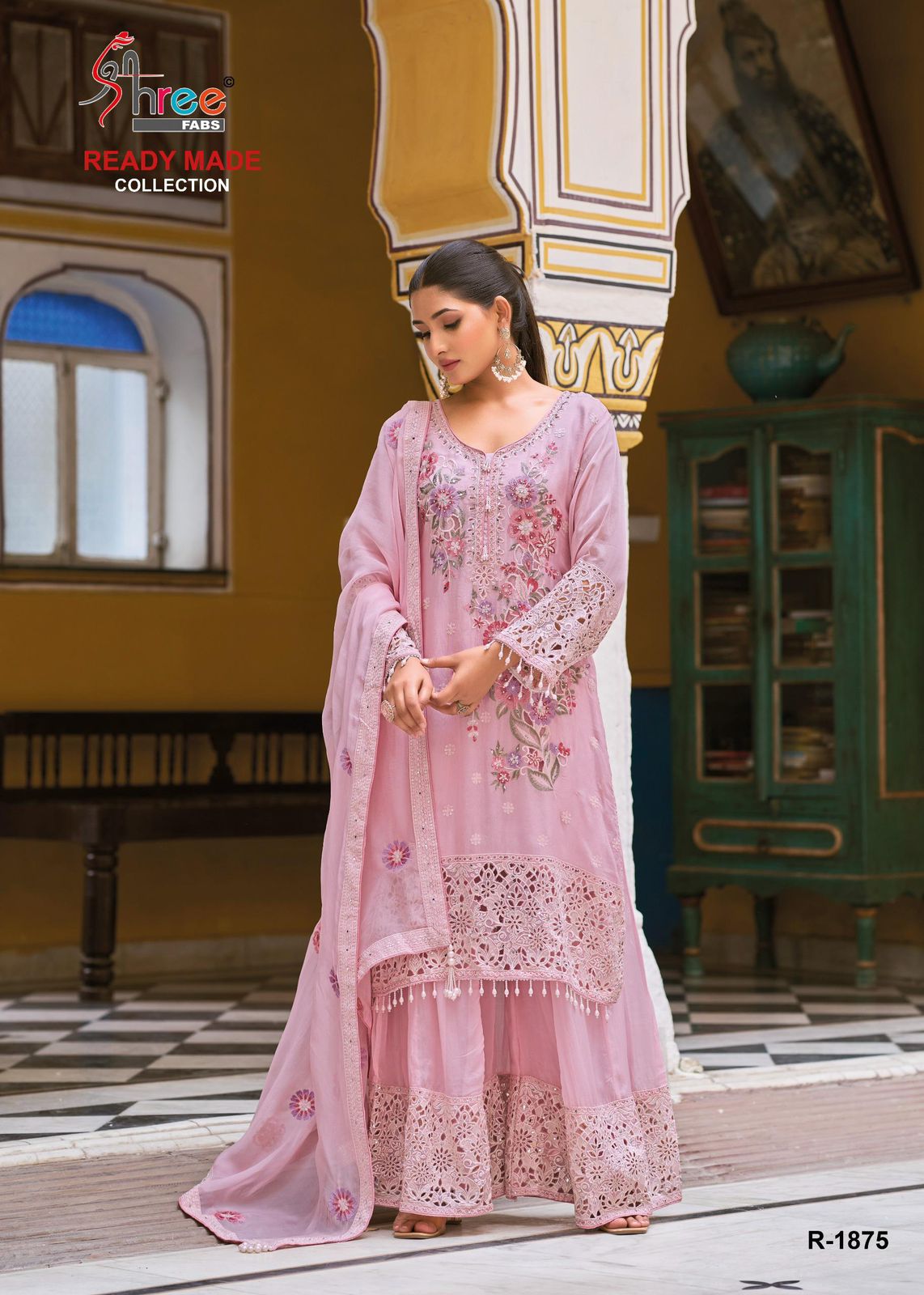 Shree Fabs Designer Plazo Set DN 1875