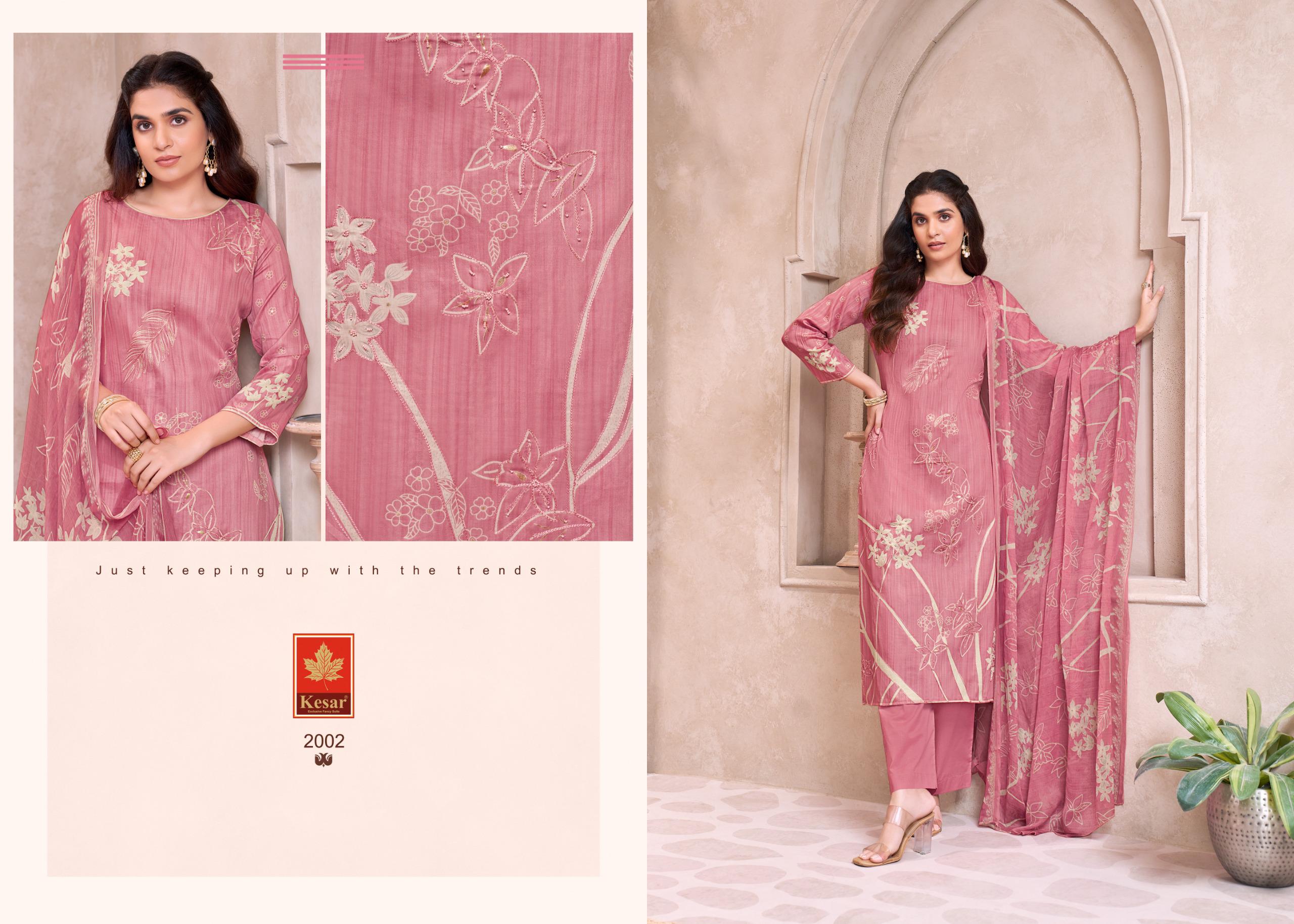 Navisha – Suit Set by Kesar Karachi