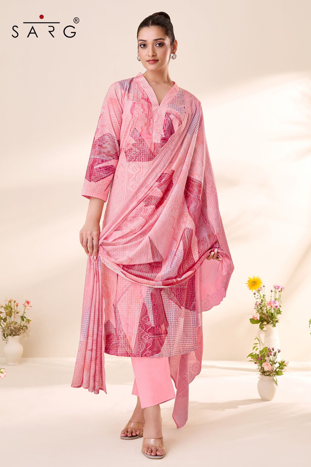 Sarg Layra Pure Cotton Lawn
