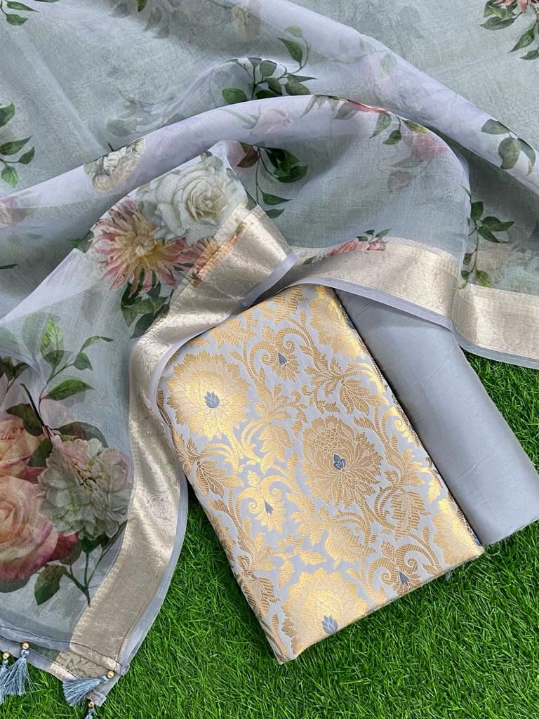 Exclusive Banarasi Brocade Silk Suit