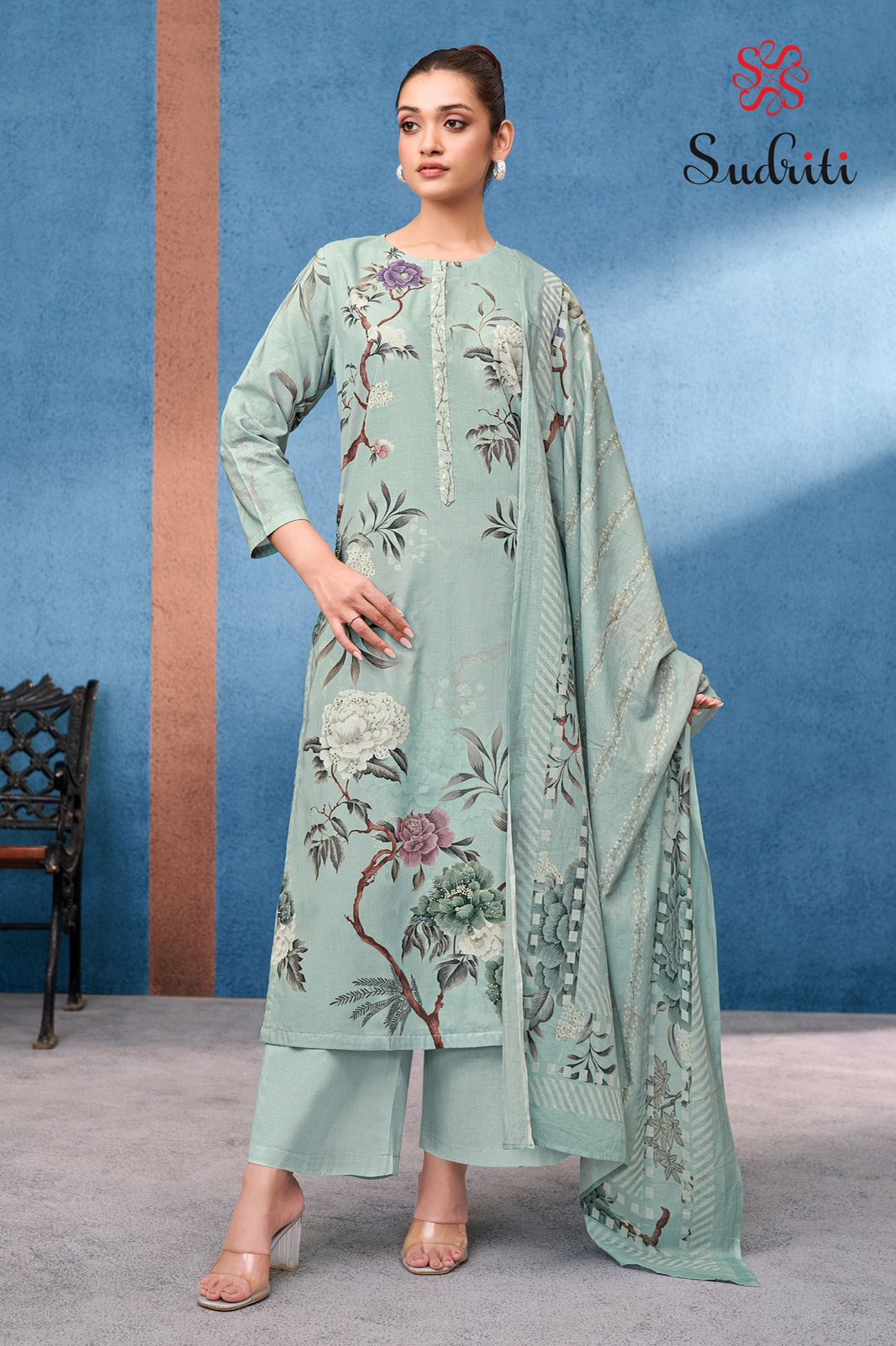 Sahiba Sudhriti Misbah Unstitched Suit