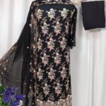 Pure Organza Embroidered Suit