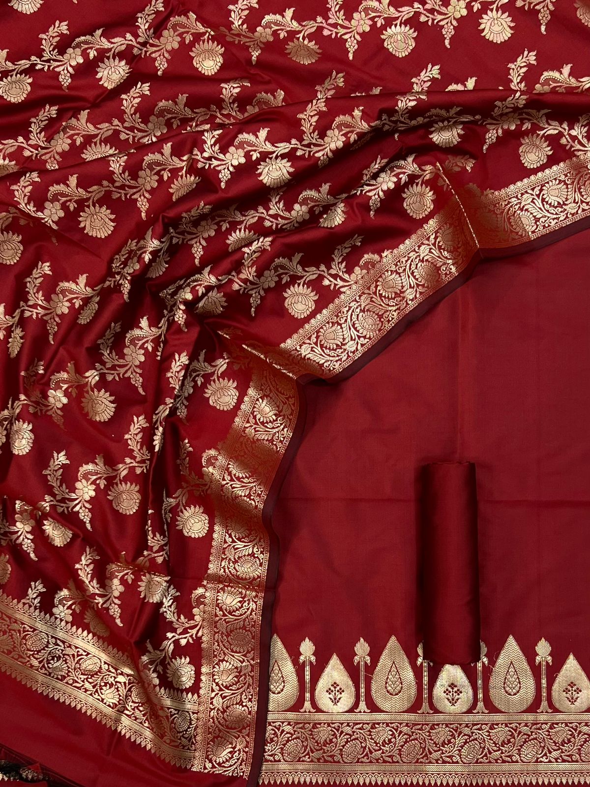 Exclusive Banarasi Silk Suit