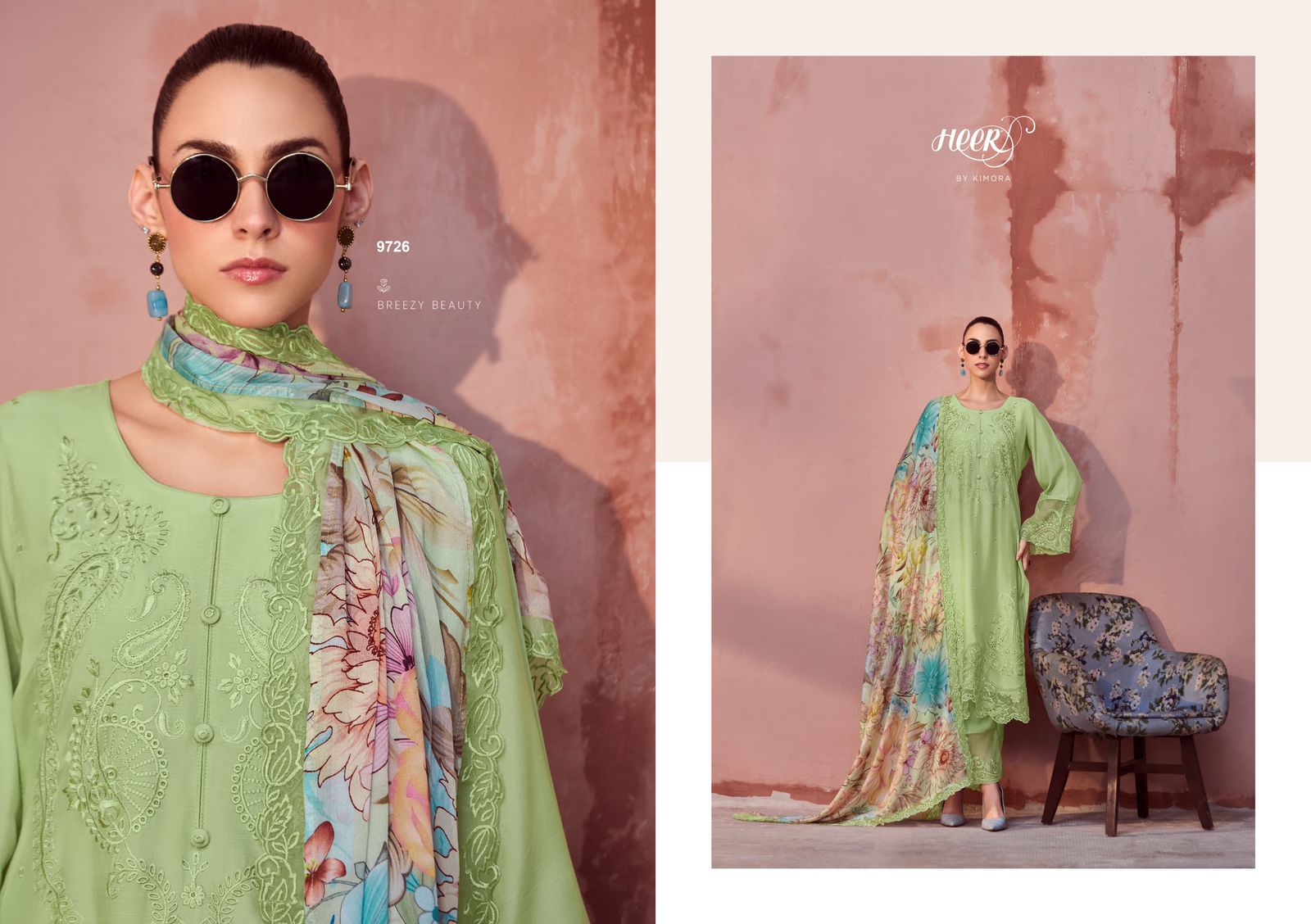 Kimora Muse Designer Suit Set