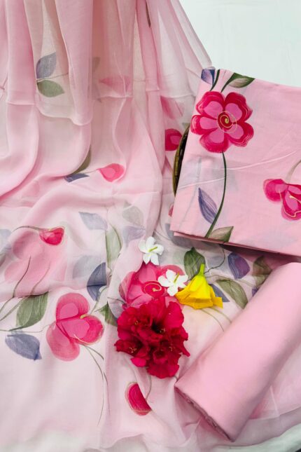 Hand-Painted Cotton Suit