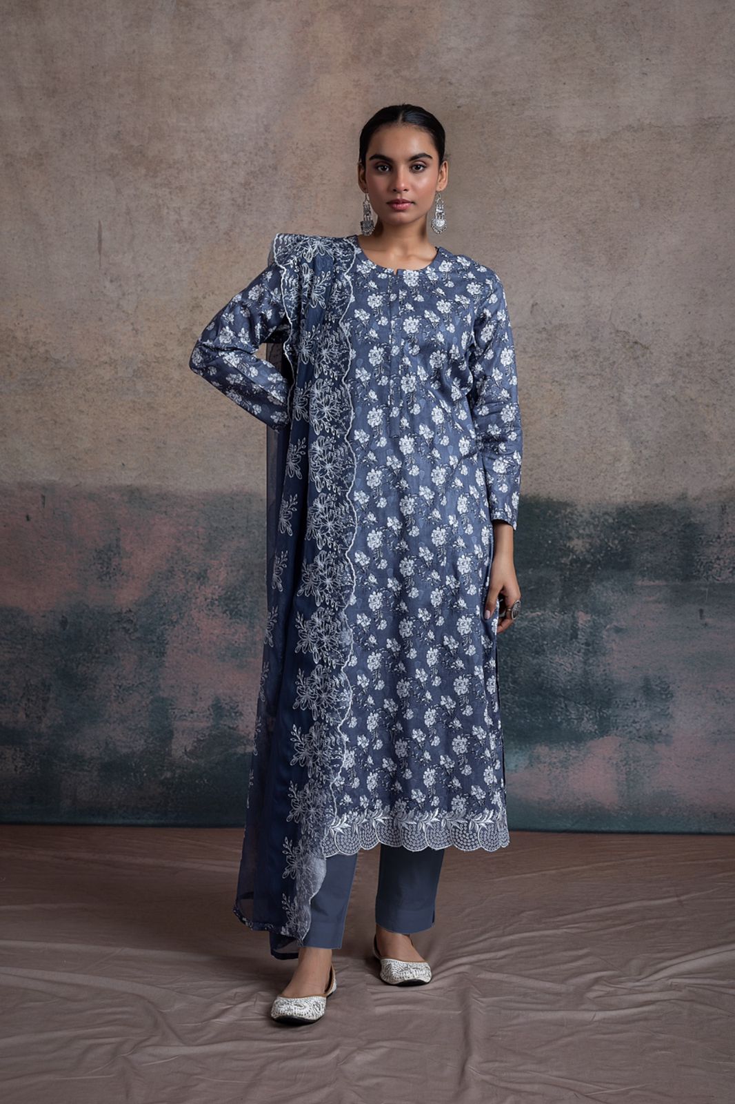 Naariti Madori – Cotton Butta Print Suit