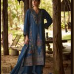 Premium Silk Embroidered Suits