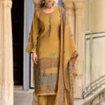 Kaavish desire muslin silk suit