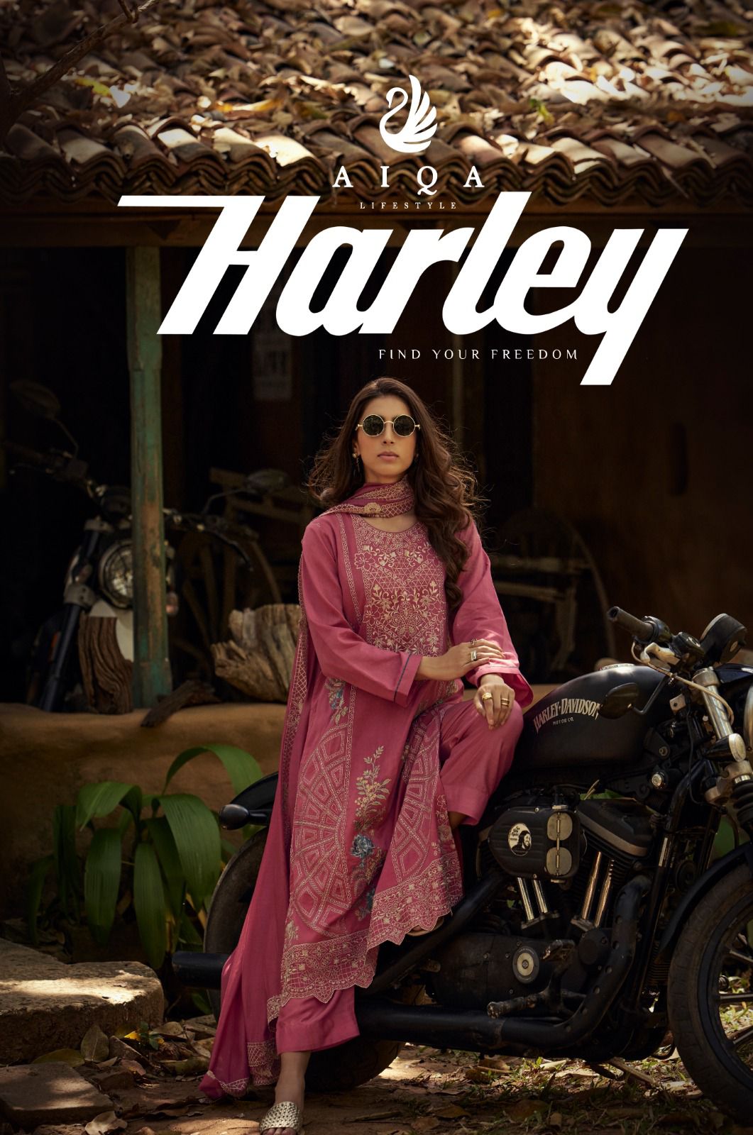 Aiqa Harley Cotton Suits