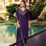 Lady Leela Noor-2 – Shimmer Vichitra Handwork Suit