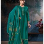 Ganga Vrisya Ladies Silk Suit