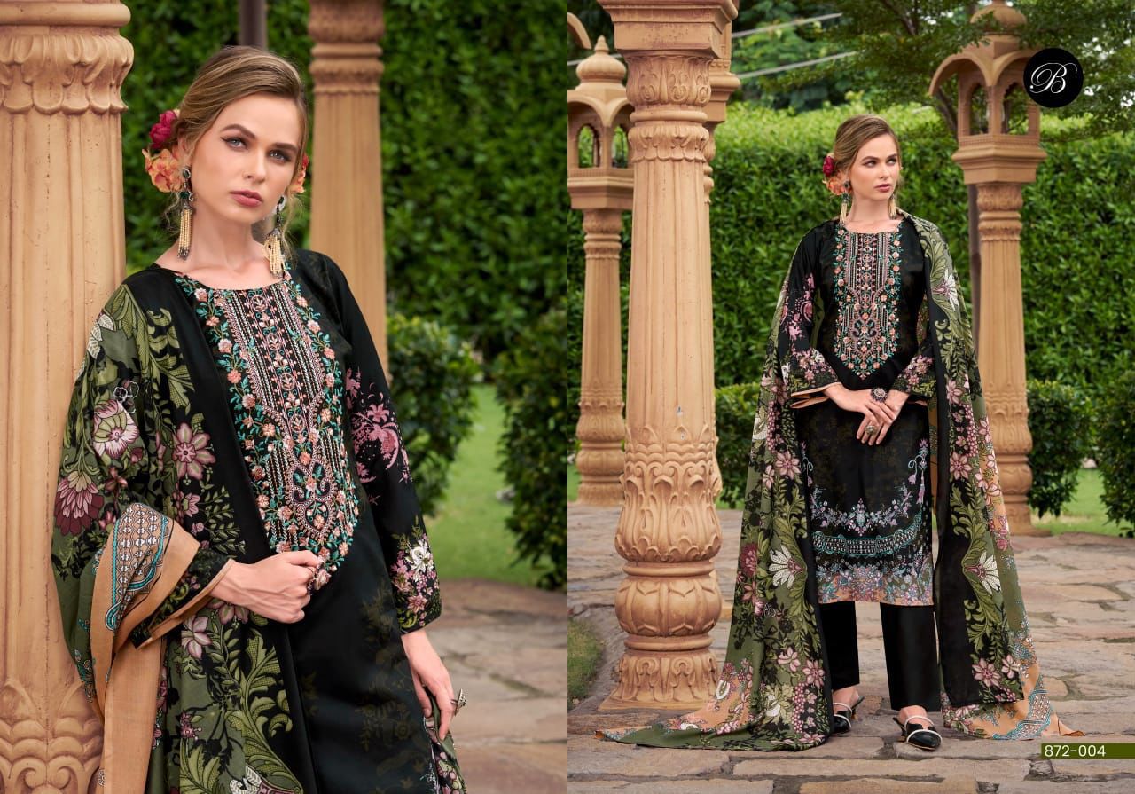 Belliza Naira Vol-113 – Pure Cotton Suit