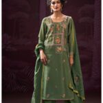 Ganga Gathika Bemberg Silk Suit