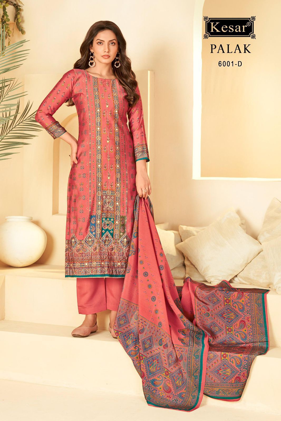 Kesar Karachi Palak Modal Silk Suit