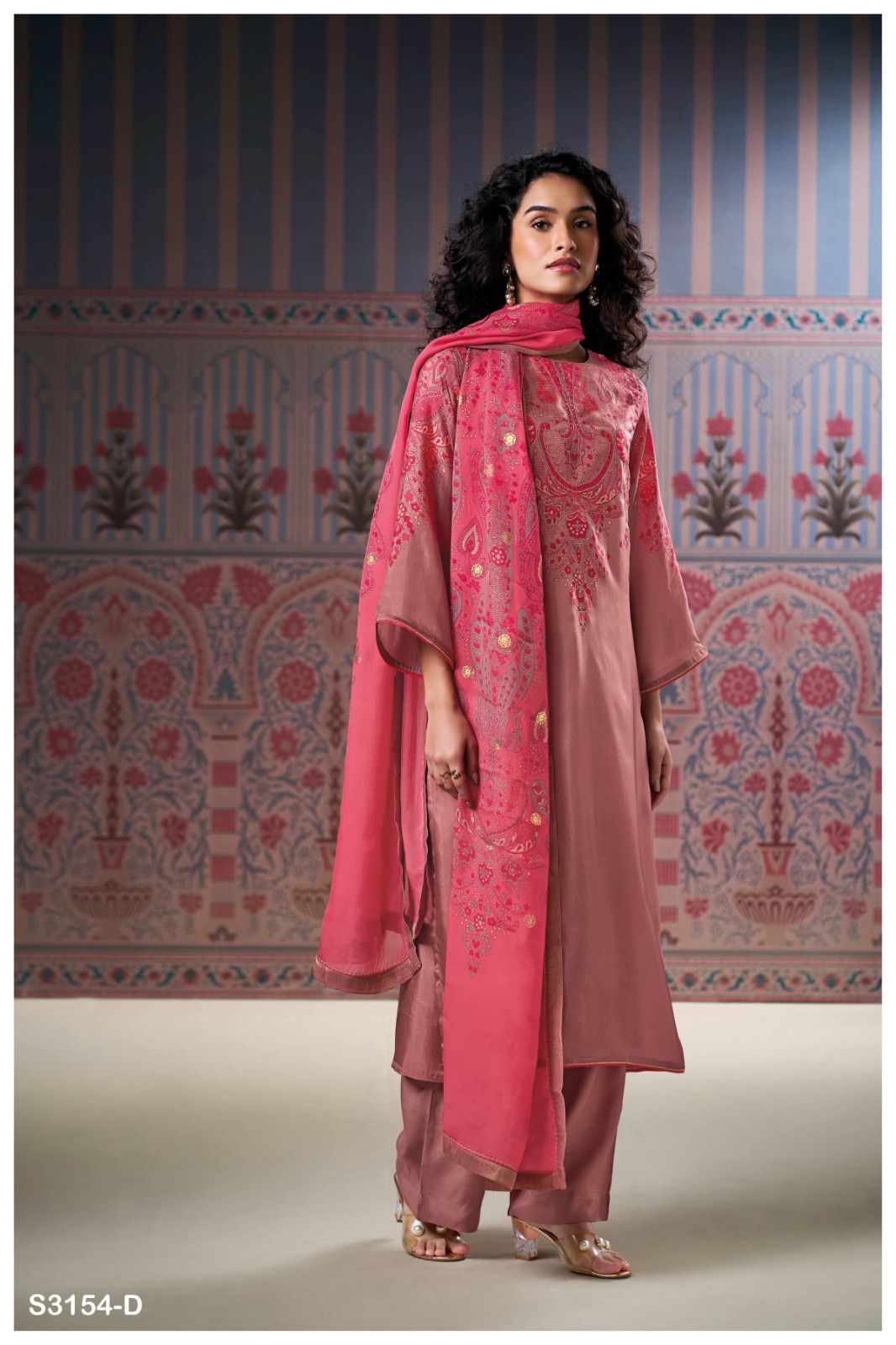 Ganga Wynda 3154 – Luxury Premium Silk Collection