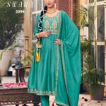 Rangoon Swara Premium Silk Suit