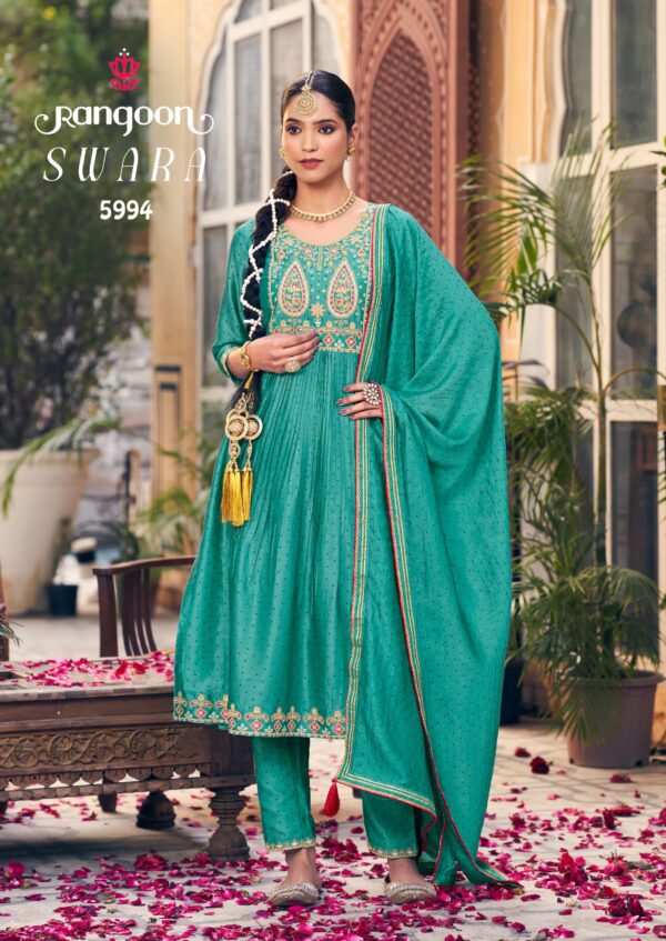 Rangoon Swara Premium Silk Suit