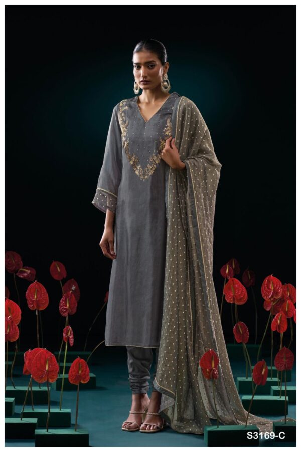 Ganga Lillias Bemberg Silk Suit