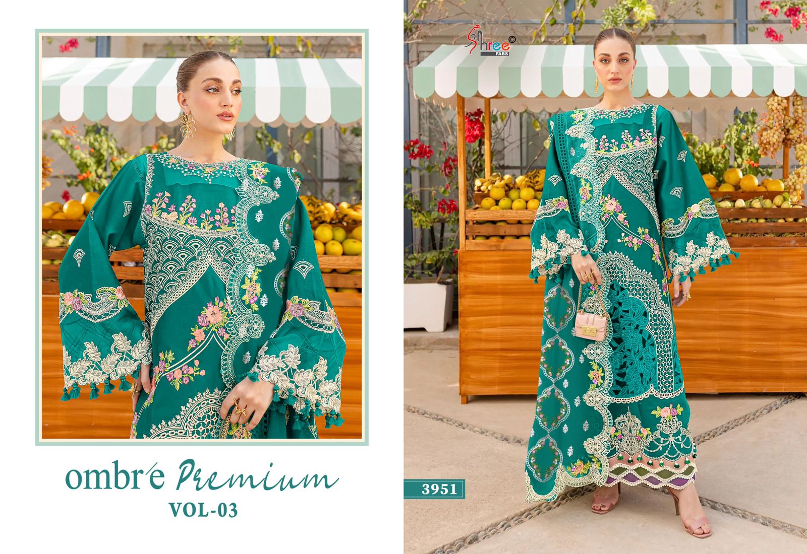 Ombre Premium Vol-3 – Heavy Embroidered