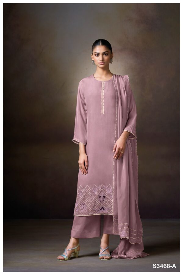Ganga Orysia Organza Silk Suit