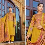 Rupali Fashion Malhar Satin Printed suit