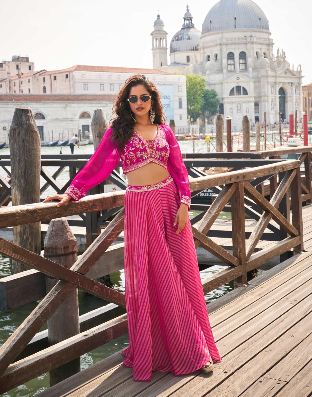 Sayuri Designer Naina Viscose Silk Suit