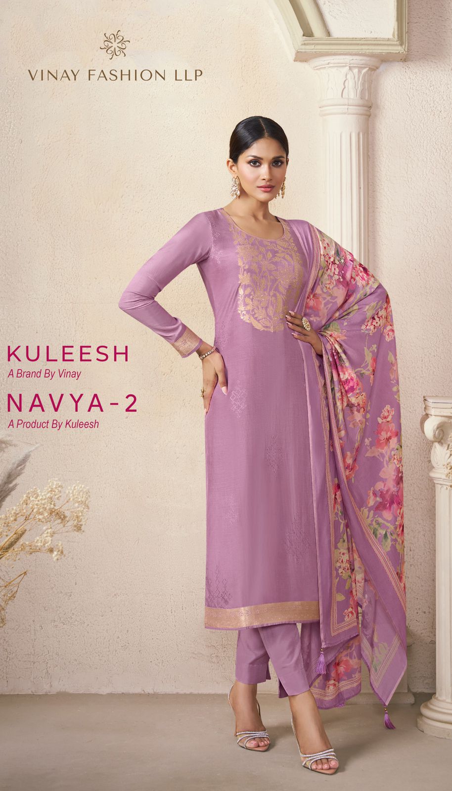 VINAY KULEESH NAVYA MUSLIN SUIT