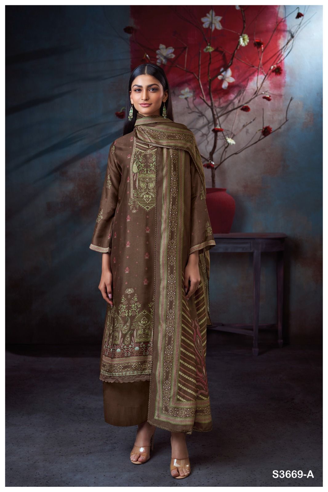 GANGA BLAYRA 3669 – Premium Russian Silk