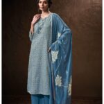 Ganga Chloe Cotton Satin Suit