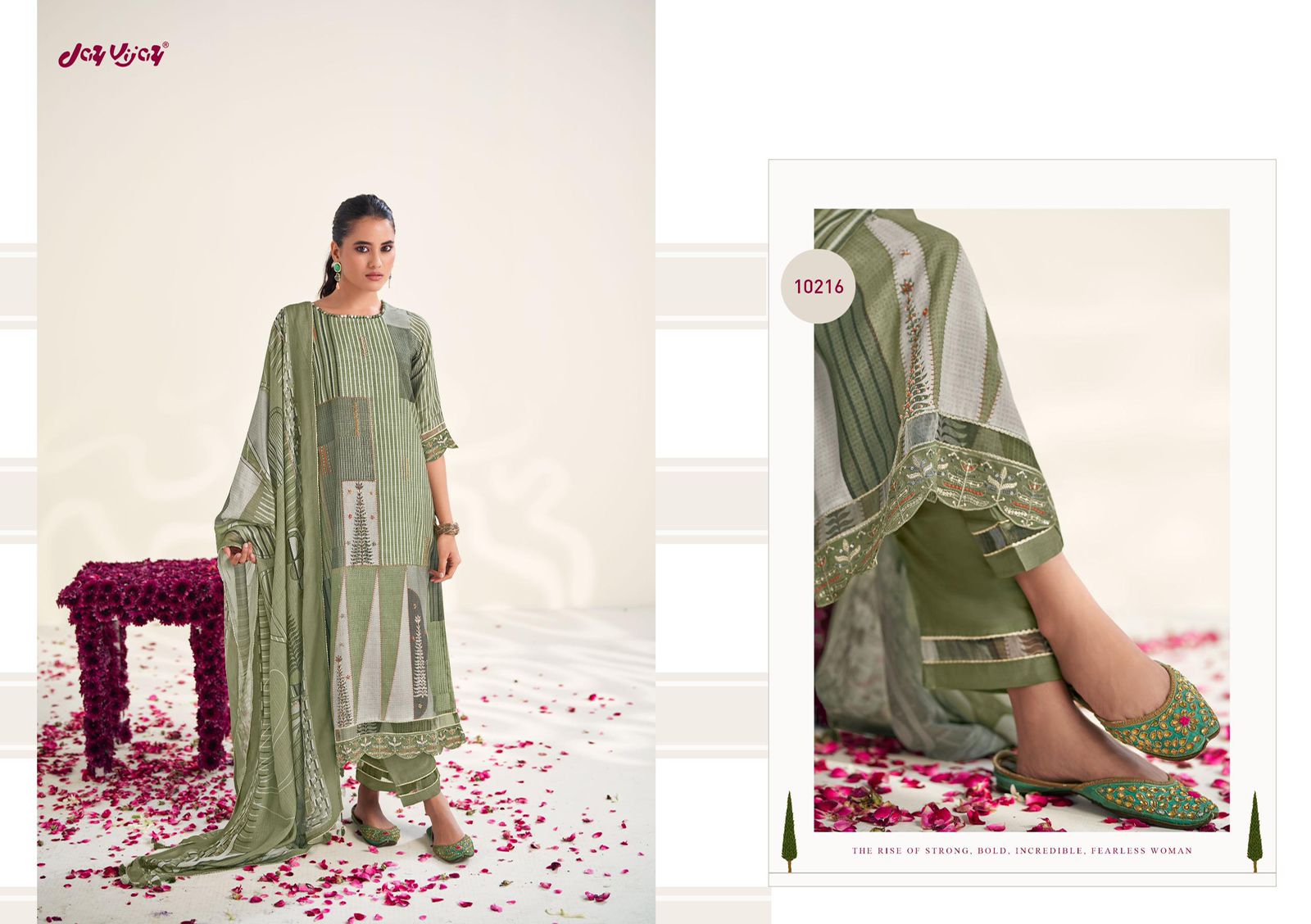 JAY VIJAY UMANG – Pure Moga Silk
