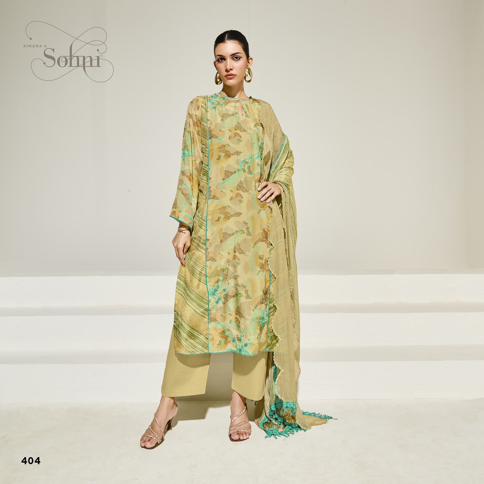 Kimora Sohni Starry - Muslin Suit