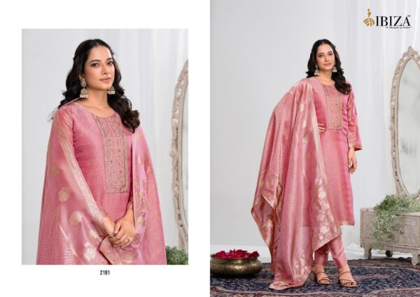 Ibiza Ishum Jacquard Silk Suit